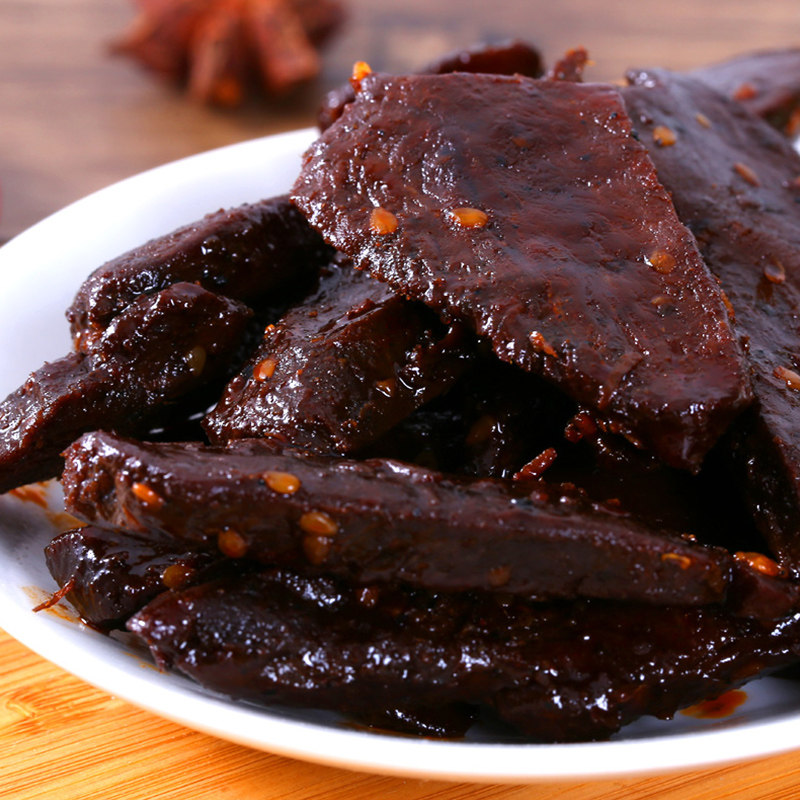 辣爵士手撕肉干香辣烧烤味肉条肉脯麻辣鸭肉干熟食真空小包装零食