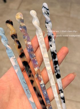 簪子简约现代丸子头盘发器