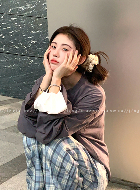 睡觉护发专用！加棉填充睡眠发圈
