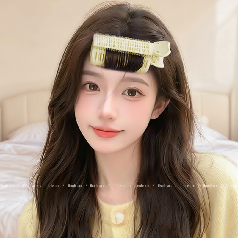 懒人空气刘海卷发筒女高颅顶定型神器前额发根蓬松夹卷发夹子头饰,淘宝优惠券,粉丝福利购,淘宝优惠卷