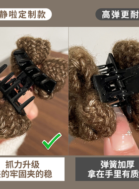 冬季蝴蝶结氛围感气质侧边夹~