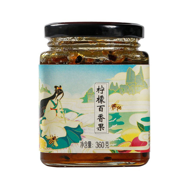 云璞归百香果柠檬蜂蜜果味茶冲泡水果茶酱冲饮云南食用玫瑰酱瓶装,淘宝优惠券,粉丝福利购,淘宝优惠卷