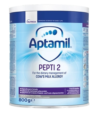 英国爱他美2段深度水解Pepti防过敏低乳糖蛋白婴幼儿二段800g25.9