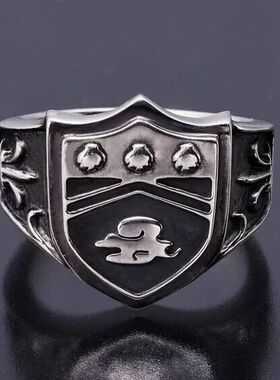 原创家庭教师彭格列大空戒指925银托帕石学生个性动漫二次元原创