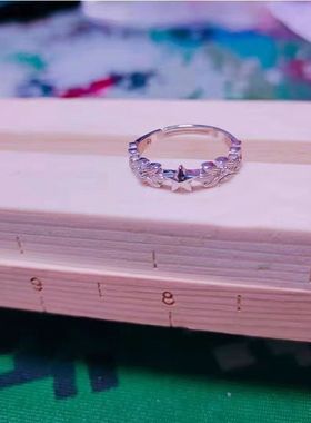 军恋戒指女橄榄枝兵哥哥送军嫂异地礼物军人纪念军旅五角星可调节