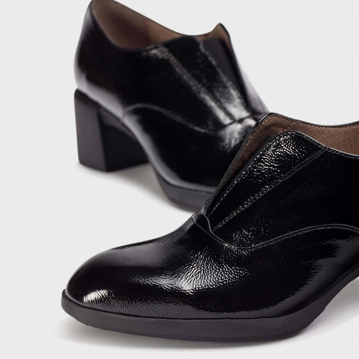 WONDERS西班牙原产进口纯色超轻舒适中跟通勤女高跟鞋女单鞋,淘宝优惠券,粉丝福利购,淘宝优惠卷