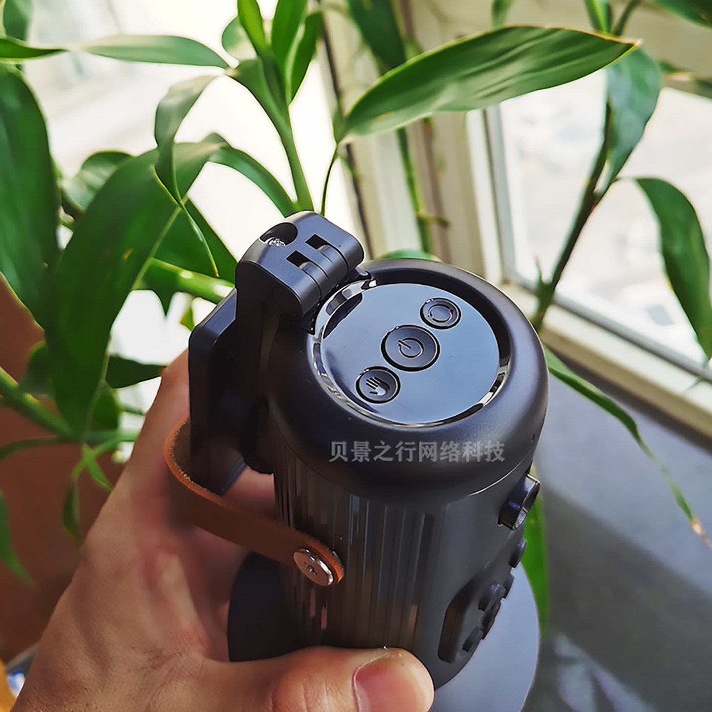 智能AI跟拍云台昌妙适用于华为小米OPPO苹果VIVO一加手机自拍杆人脸全景追踪360度旋转相机云台手机直播支架