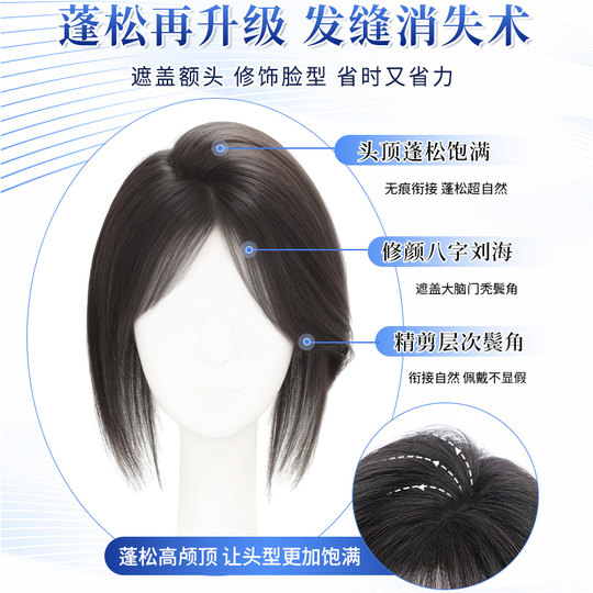 Do you know the hand-knitted bangs replacement piece?