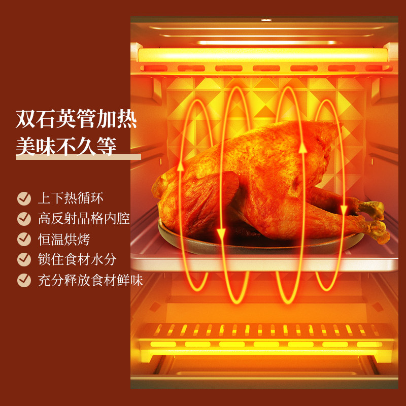 olliebei英国家用小型迷你电烤箱 olliebei电烤箱