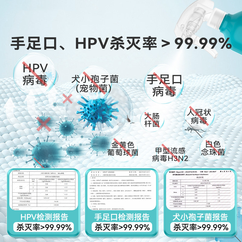 hpv床上除螨杀菌喷雾床垫消毒床品去螨虫神器酒店床单专用除菌剂,淘宝优惠券,粉丝福利购,淘宝优惠卷