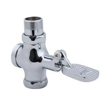 Copper broadly pedalling water valve Makeup Chamber Toilet Large Urinal pedal four-way flushing valve manufacturer