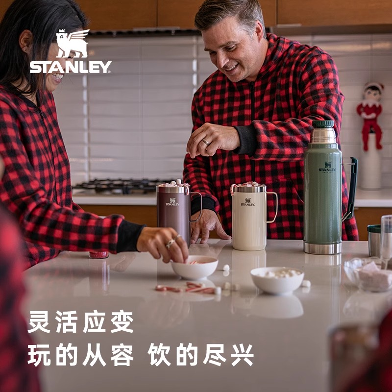 stanley保温壶户外露营大容量热水瓶不锈钢家用水壶旅行便携水壶 - 图2