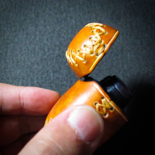 适用B&W宝华韦健 PI8/PI6 保护套 皮套 手工皮套 BOWERS & WILKINS真皮植鞣皮头层支持定制小众复古 太阳先生 - 图2