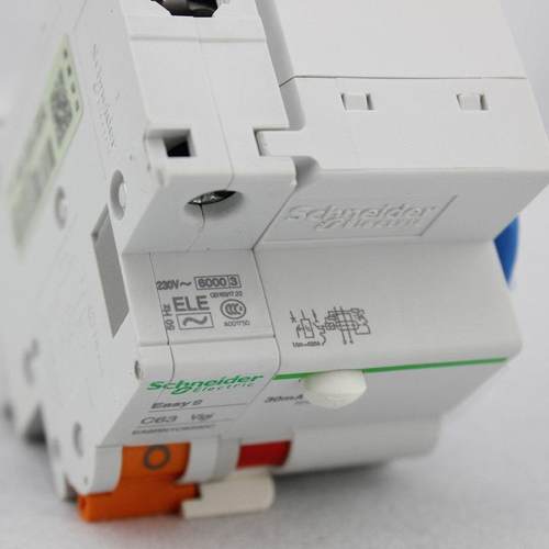 schneider施耐德断路器空气开关家用空开带漏电保护器1P16A-63A - 图1