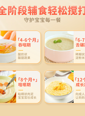 松下婴幼儿辅食机搅拌棒宝宝专用多功能小型搅拌杯果泥料理CHM101