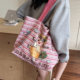 Large capacity women's handheld crossbody bag commuter tote bag