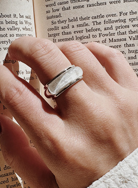 pongpong女生925银ins天然宝石