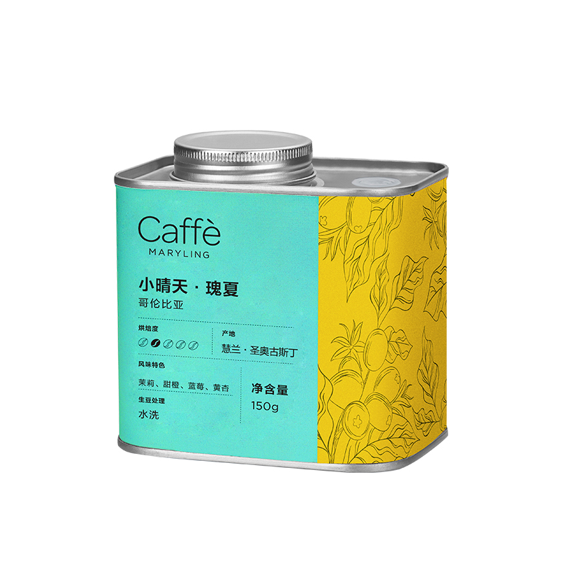 CAFFEMARYLING哥伦比亚进口小晴天庄园瑰夏精品咖啡豆浅中烘焙-图3