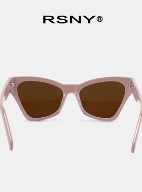 RSNY Square OVAL蝴蝶太阳眼镜时尚百搭轻奢小众高级墨镜MJ0015D
