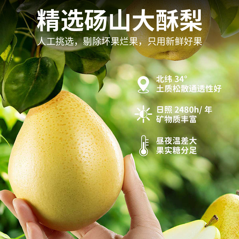 苹果山楂膏无添加婴儿纯梨膏砀山梨泡水一勺梨膏酸甜好吃山楂膏