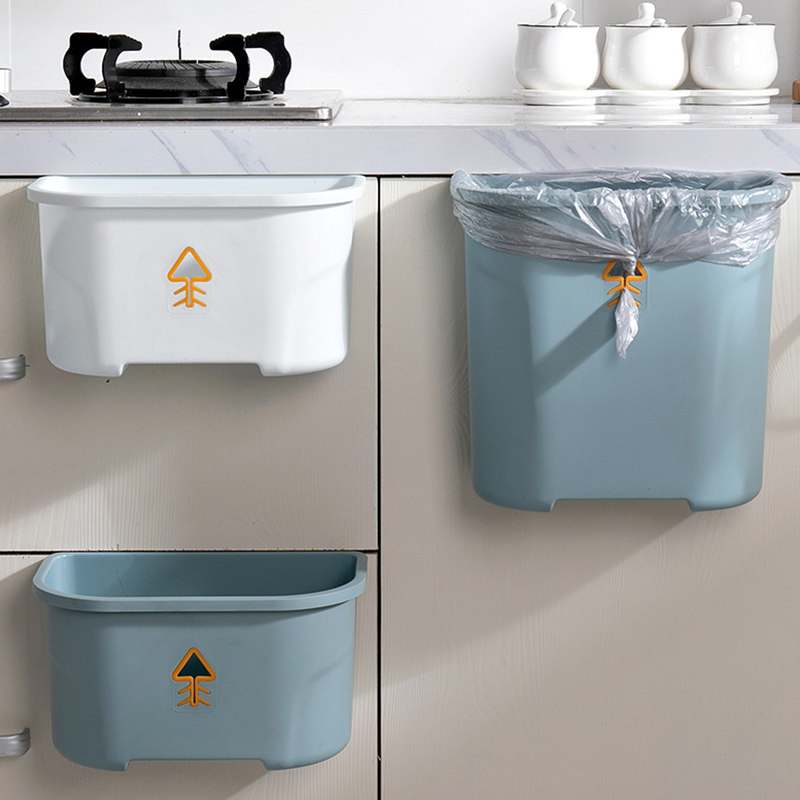 厨房大号垃圾桶可挂式家用橱柜门壁挂收纳桶拉圾筒厨余创意杂物桶,淘宝优惠券,粉丝福利购,淘宝优惠卷