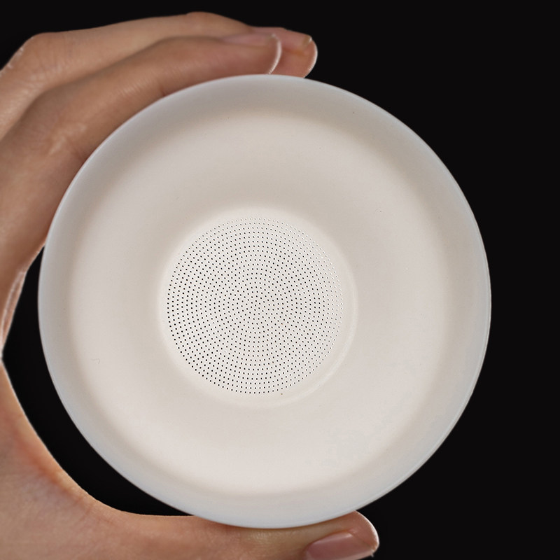 羊脂玉瓷白瓷全瓷茶漏茶隔茶滤陶瓷茶具茶叶过滤器泡茶滤网公道杯,淘宝优惠券,粉丝福利购,淘宝优惠卷