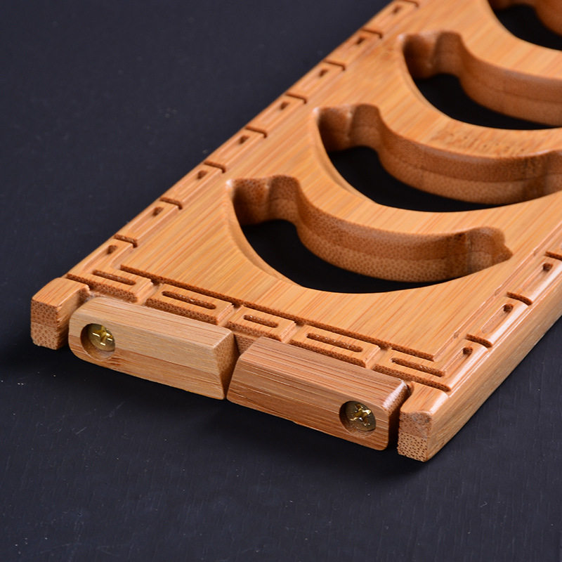 功夫茶杯收纳架架子晾杯架茶具沥水置物架实木竹制茶道配件茶杯架,淘宝优惠券,粉丝福利购,淘宝优惠卷