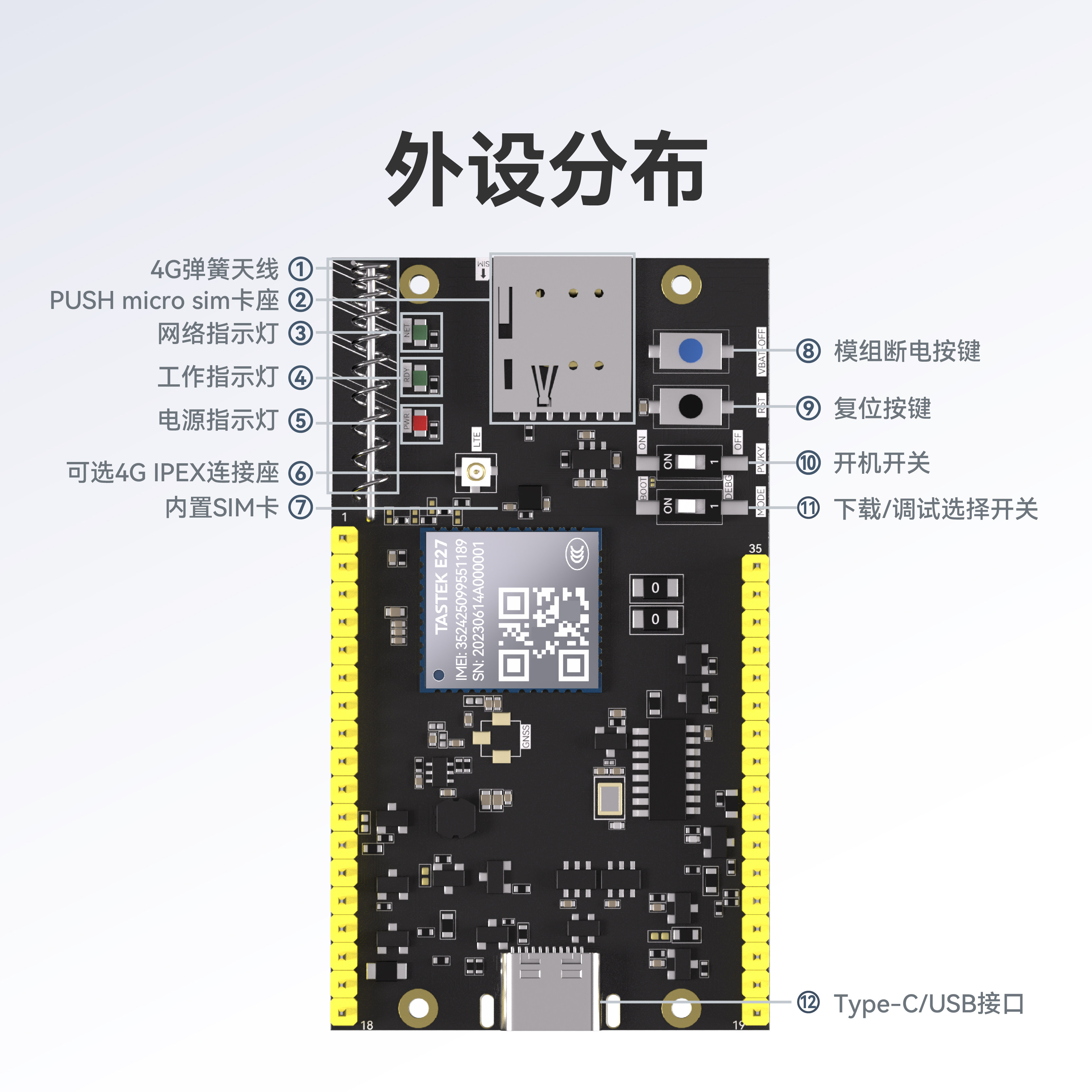 4G开发板全网通cat1无线数传模块TTL通信接口AT指令控制SIM卡上网,淘宝优惠券,粉丝福利购,淘宝优惠卷