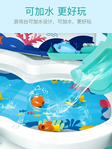 Детские магнитные интеллектуальные рыбки для рыбалки для мальчиков, раннее развитие, мозговой штурм