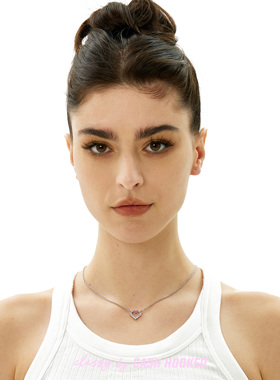 ClassybyCHS925银心形吊坠送女友