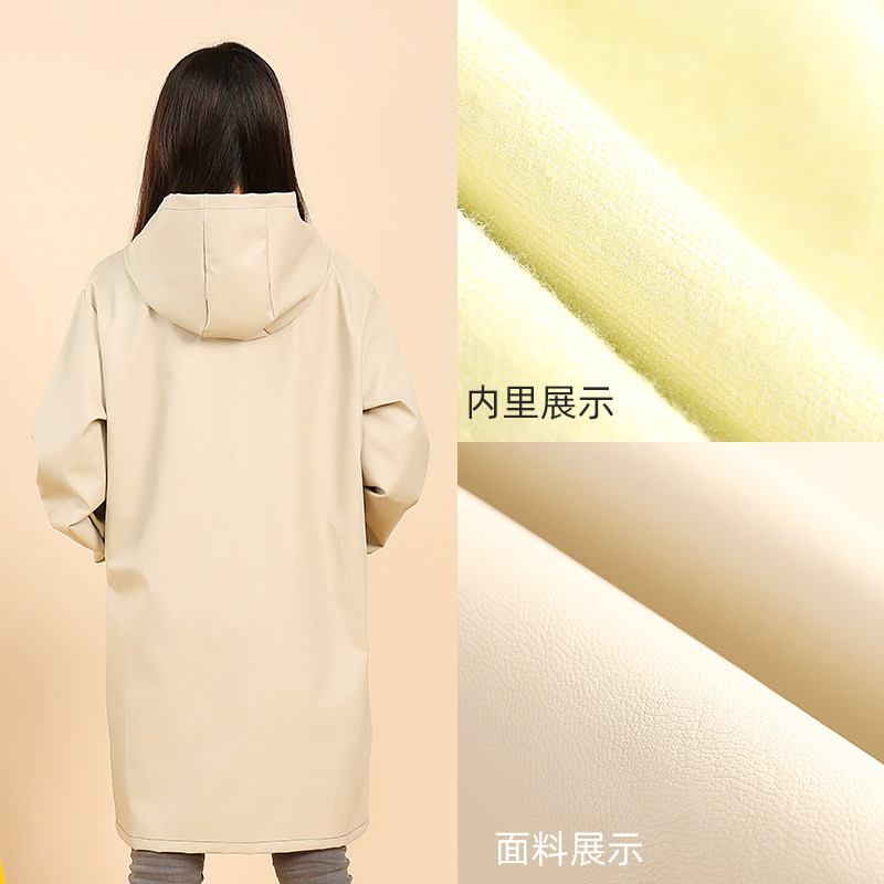 PU皮围裙防水防油软皮革罩衣加肥加大工作服家用厨房护衣时尚,淘宝优惠券,粉丝福利购,淘宝优惠卷