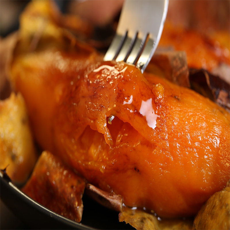 山东崂山新鲜蜜薯沙地糖心5斤地瓜 果恰恰番薯