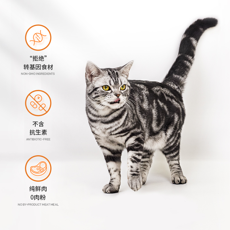 halo自然光环纯鲜肉散养鸡肉味猫粮 halo自然光环猫主粮
