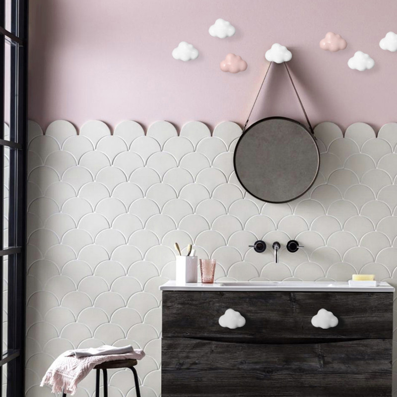 星翡 星月云（亮光） 创意儿童房柜门可爱卡通云朵小拉手抽屉把手,淘宝优惠券,粉丝福利购,淘宝优惠卷