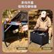 Outdoor camping storage box table integrated extension table