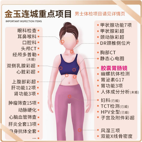【御湘湖】杭州体检套餐中青老年体检金玉连城瑞慈美年大健康体检 - 图2