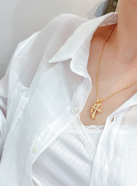 小众高级感锁骨链百搭气质项链