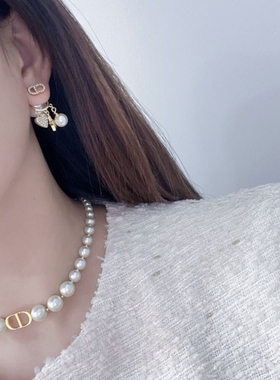 小众高级感珍珠项链新款锁骨链