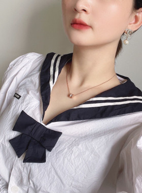 小蛮腰2021年新款名媛风锁骨链