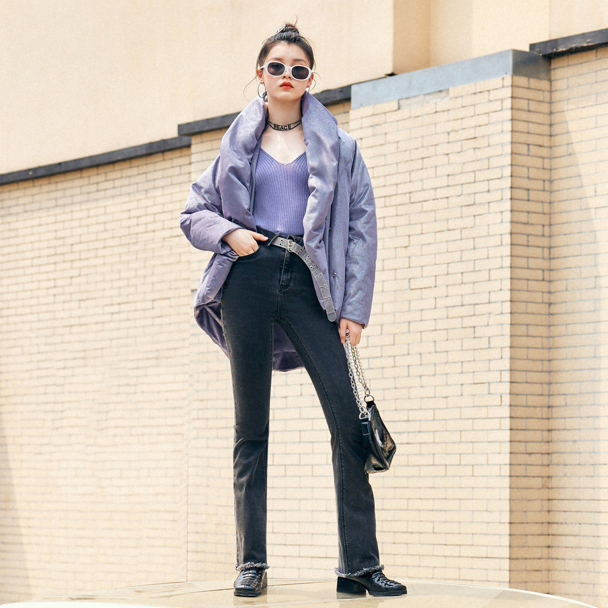 太平鸟官方旗舰店2020年新款短款 太平鸟慕淳羽绒服