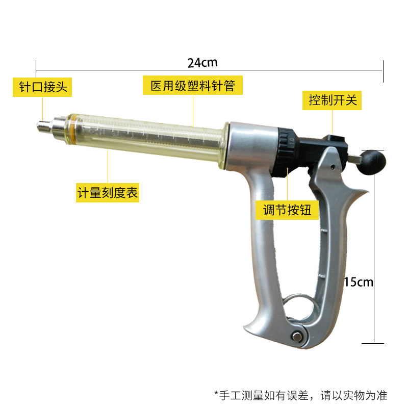 MZA半自动连续注射器猪牛羊疫苗注射器 25ml 50毫升金属注射针器,淘宝优惠券,粉丝福利购,淘宝优惠卷