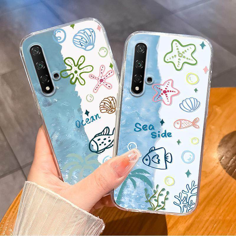 适用华为nova5 5ipro手机壳nova6 se海洋小鱼nova3i 3e 2s软nova4,淘宝优惠券,粉丝福利购,淘宝优惠卷