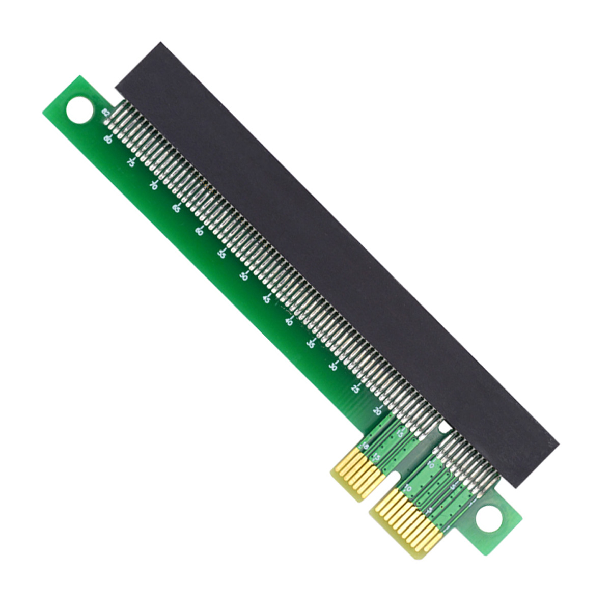 NGFF 增高卡显卡延长转接PCIE1X转16X卡pcie x1转x16板pcie x1 X4 - 图0