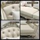 American light luxury solid wood carved sofa, European palace high-end solid wood three-seat sofa, imperial concubine living room combination