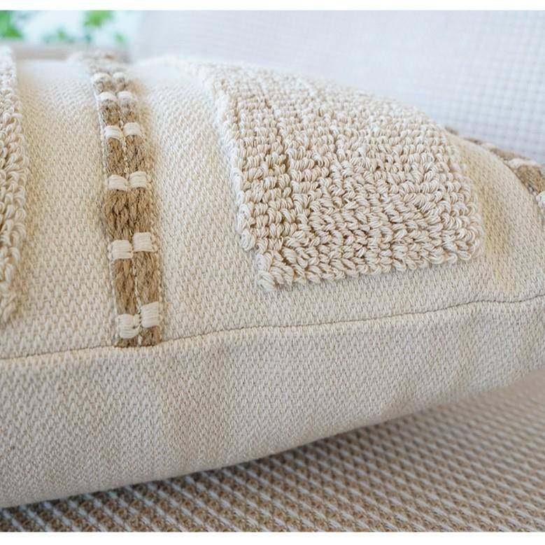 波西米亚圈绒抱枕编织花边床头靠垫套民宿沙发抱枕套家用靠枕坐垫,淘宝优惠券,粉丝福利购,淘宝优惠卷