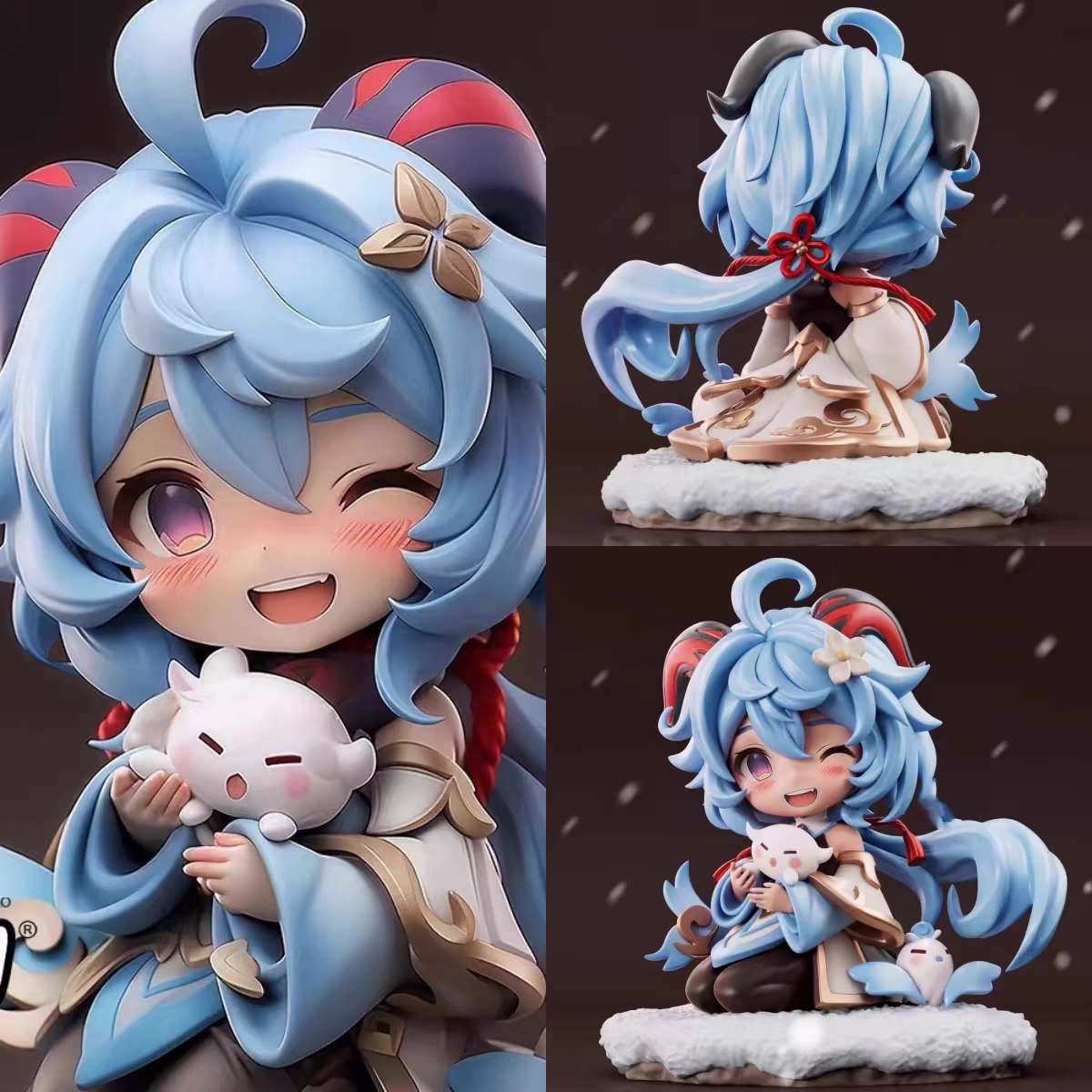 动漫游戏周边Q版胡桃小甘雨摆件手办送朋友男生生日礼物公仔雕像,淘宝优惠券,粉丝福利购,淘宝优惠卷