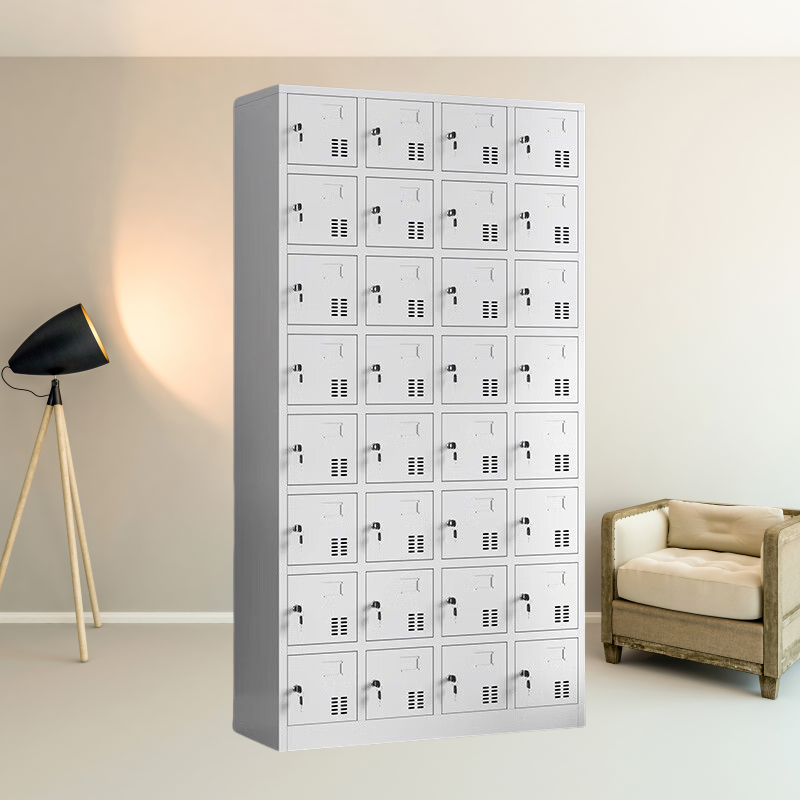 24门员工储物柜带锁32格碗柜工厂车间鞋柜多门手机柜铁皮更衣柜子,淘宝优惠券,粉丝福利购,淘宝优惠卷