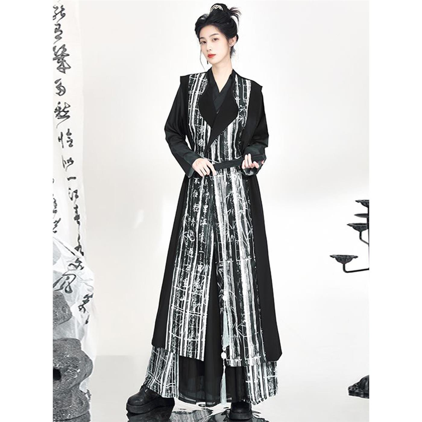 Authentic original new Chinese Hanfu sleeveless