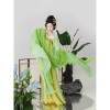 Spring and summer green Tang style chest-length undershirt original