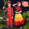 Colorful display of the Yi people during the July Torch Festival